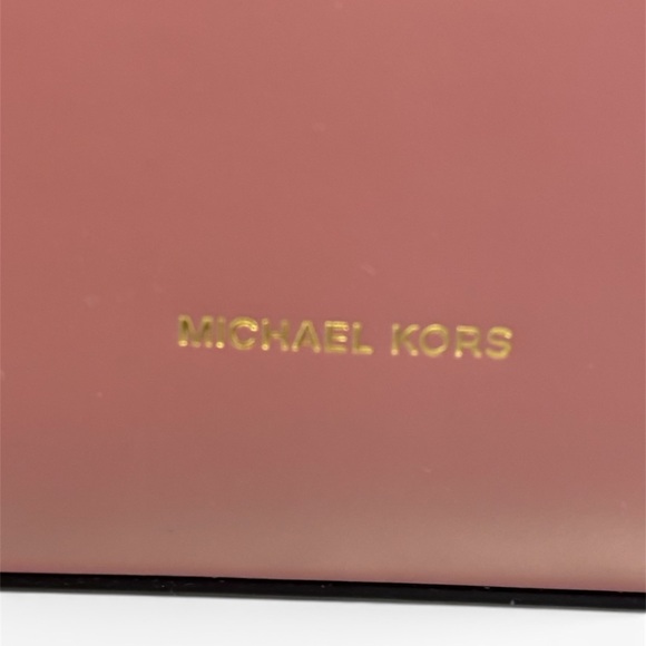Michael Kors Rose Leather Tote - Picture 4 of 8